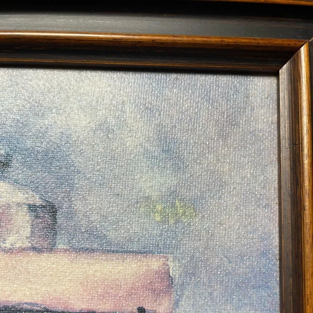 “Morning Arrangement,” by Patton Wilson Very Large Framed Canvas Print (31x22.5)